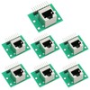 AYWHP RJ45 Connector Breakout Board 8 Pin Headers Network Port