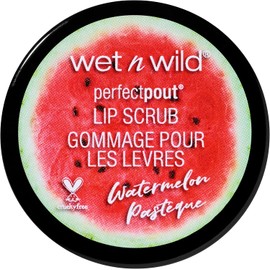 Wet n Wild Lip Scrub Watermelon – Exfoliante Labial con Aroma a Sandía, Suaviza e Hidrata, Elimina Células Muertas y Prepara los Labios para el Maquillaje, Vegano y Cruelty Free