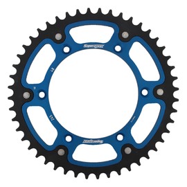 Supersprox Stealth Rear Sprocket (48T) (Blue) Compatible With 99-19 YAMAHA YZ250