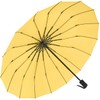 iX-brella Pocket Umbrella 16 Pieces with Hand Opener, yellow, Pocket