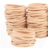 Rubber Bands Beige No.32 Size#32 Elastic Rubber Band 200Pcs 200grams