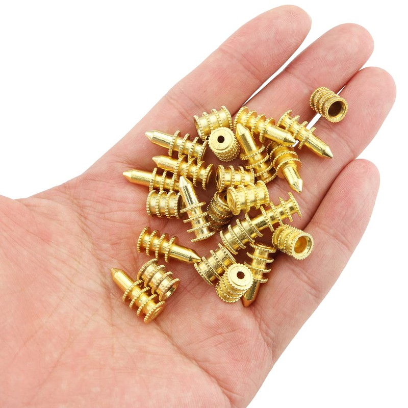 Table Pin FMHXG 12 Sets Gold Metal Table Pins Dowels,