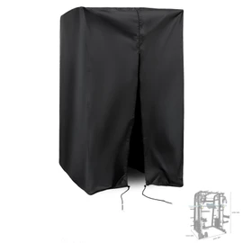 Squat Rack Cover, Waterproof Outdoor Gym Equipment Covers with Zipper for Squat Rack/Weight Lifting Rack/Home Gym Workout Equipment (87"W x 65"D x 87"H)