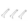LIZOFERTAS Porta Copas Organizador Para Copas Cromo 3 Piezas