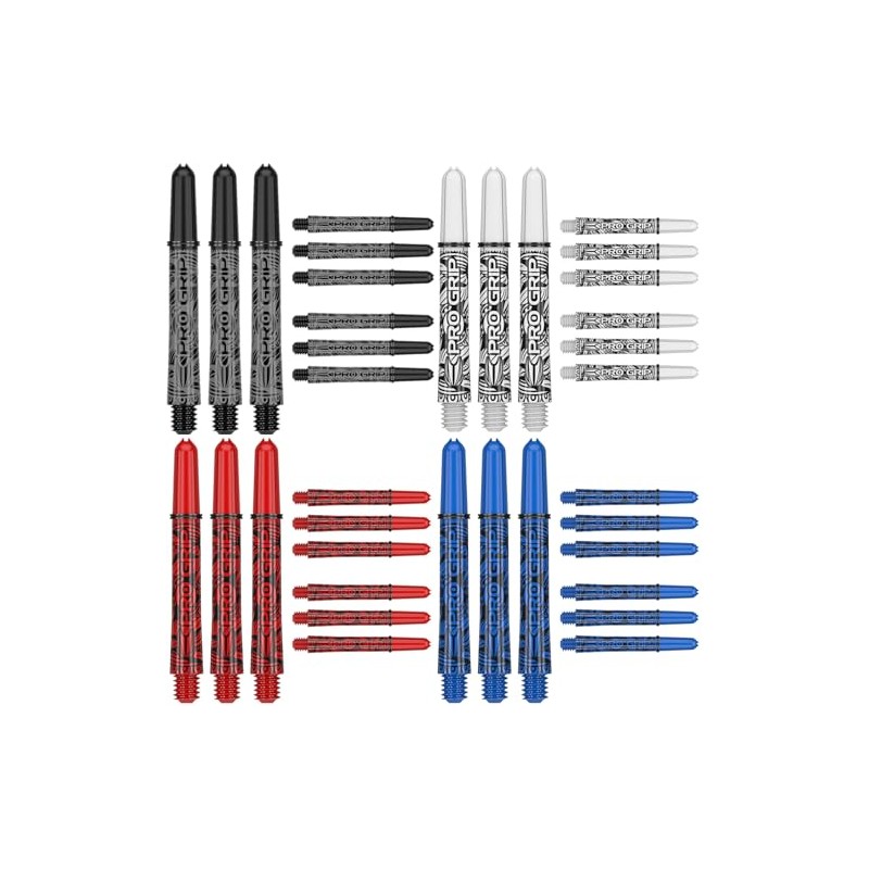 Target Pro Grip Set of 3 Ink White Dart Shafts
