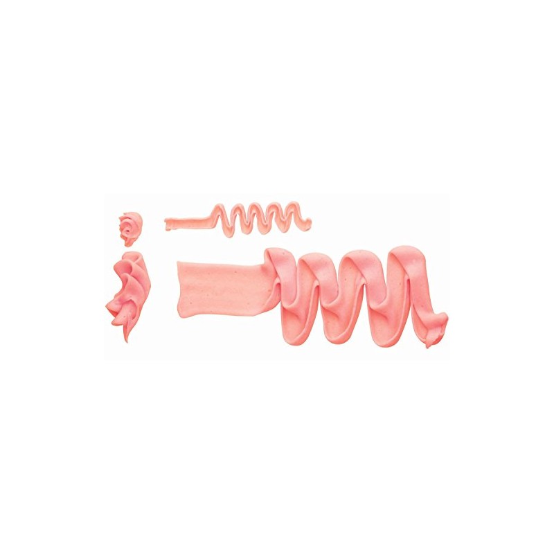 KitchenCraft Sweetly Does It Medium Piping Nozzle, Ruffle Tip, Stainless