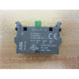 ABB MCB-10 CONTACT BLK 1-NO(FORMALLY SK-616-001-A)