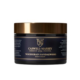 Caswell-Massey Sandalwood Shave Cream Jar, 8 Ounce
