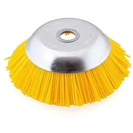 Bituxx Nylon Weed Brush Cup Brush Wild Herb Brush Mowing Head Brush Cutter Trimmer 200 mm