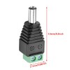 YWBL-WH Conectores DC Macho 5.5x2.1mm, 10 Unidades Adaptadores de Terminal