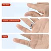 Invisible Ring 12pcs Multi-Size Clear Band Adjuster with 6 Sizes