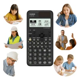 Calculadora Cientifica Casio Classwiz Fx-991cw 540 Funciones Color Negro                                                                              