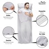 Traveler's Pal Sleeping Bag Made from 100% High-quality Cotton -