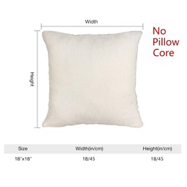 40th Birthday Decorative Throw Pillow Cover Inspirational Women Births Home Decoration Warm 40Years Birthday Anniversary Cushion Covers for Women Mum Aunt Ladies X'mas Thanksgiving 45X45cm