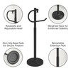 RFOUO Hand Towel Holder Stand,Standing Towel Racks for Bathroom,Hand Towel