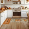 Artoid Mode Tapetes de Cocina eucalipto otoño Juego de 2