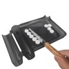 Right Hand Pill Counting Tray with Spatula (Black - Wood