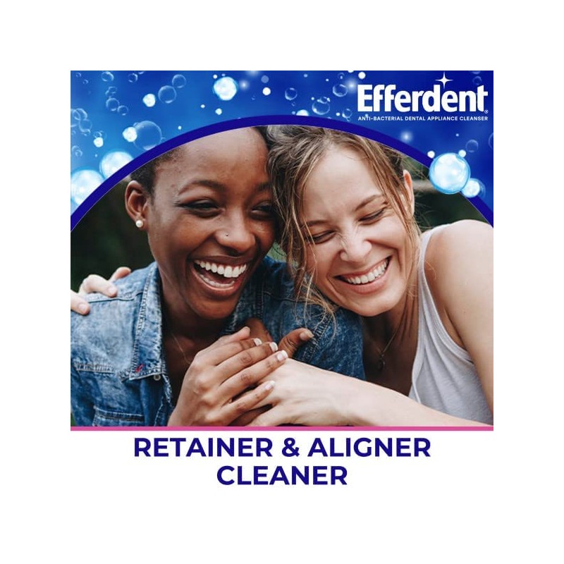 Efferdent Retainer Cleaning Tablets, Denture Cleaning Tablets for Dental Appliances,