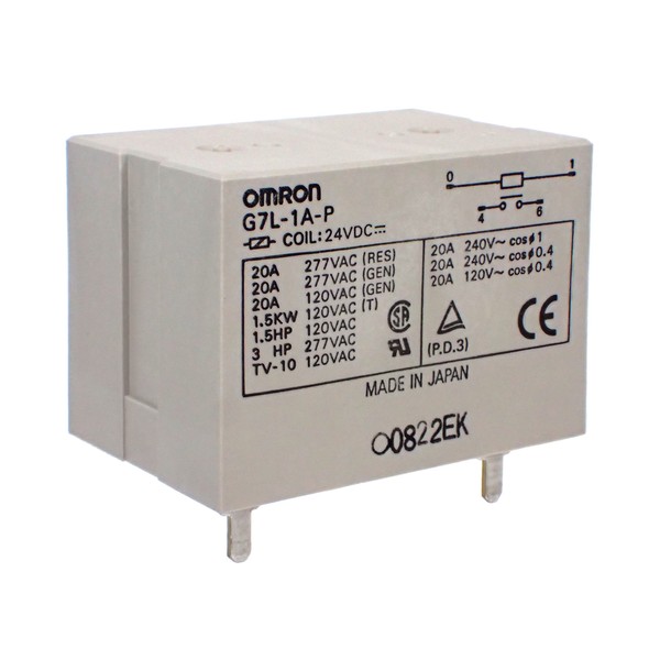 OMRON Power Relay G7L-1A-P DC24