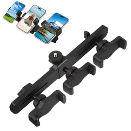 Soporte universal para telfono celular, soporte ajustable para trpode, adaptador de montaje de trpode para telfono celular, giratorio 360, se adapta  