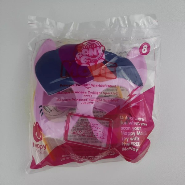 McDonald's My Little Pony The Movie Princess Twilight Sparkle Mask