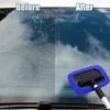 Rierdge Windshield Cleaning Tool Car Window Cleaner with Extendable Long