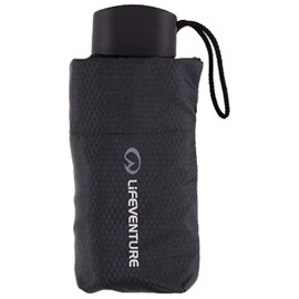 Lifeventure Small Trek Umbrella Windproof Ripstop Canopy Travel Umbrella With Ergonomic Handle & Protective Sleeve – Portable Compact Telescopic Lightweight Design And High Wind Resistance