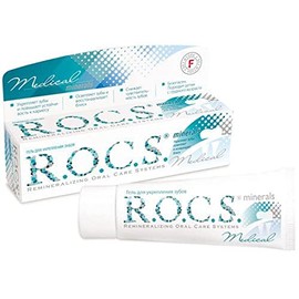 R.O.C.S. Pasta de dientes remineralizante en gel con minerales médicos ROCS, 45 ml