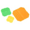 3Pcs Kanzashi Flower Maker Different Sizes Easy Operation Strong Resin
