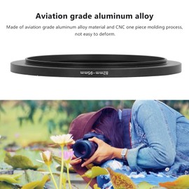 82 mm to 95 mm step up adapter rings for camera lenses, aluminium lens adapter ring for filter, lens filter adapter ring for shooting