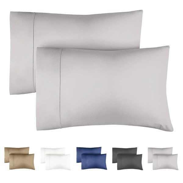 Cushion Cover 40 x 80 cm, Light Grey - Pillowcases