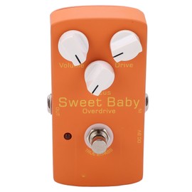 Overdrive Effect Low Gain Volume Drive Focus Knobs Electric Guitar Monoblock Effector Pedal 5mA