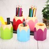 PATIKIL Pencil Holder, 3 Pack Pen Holder for Desk Cute
