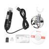 USB Digital Microscope, 50X‑1600X Magnification, Portable Handheld Microscopes with Adjustable
