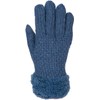 styleBREAKER 09010032 Women's Warm Winter Gloves with Pearl Pattern and