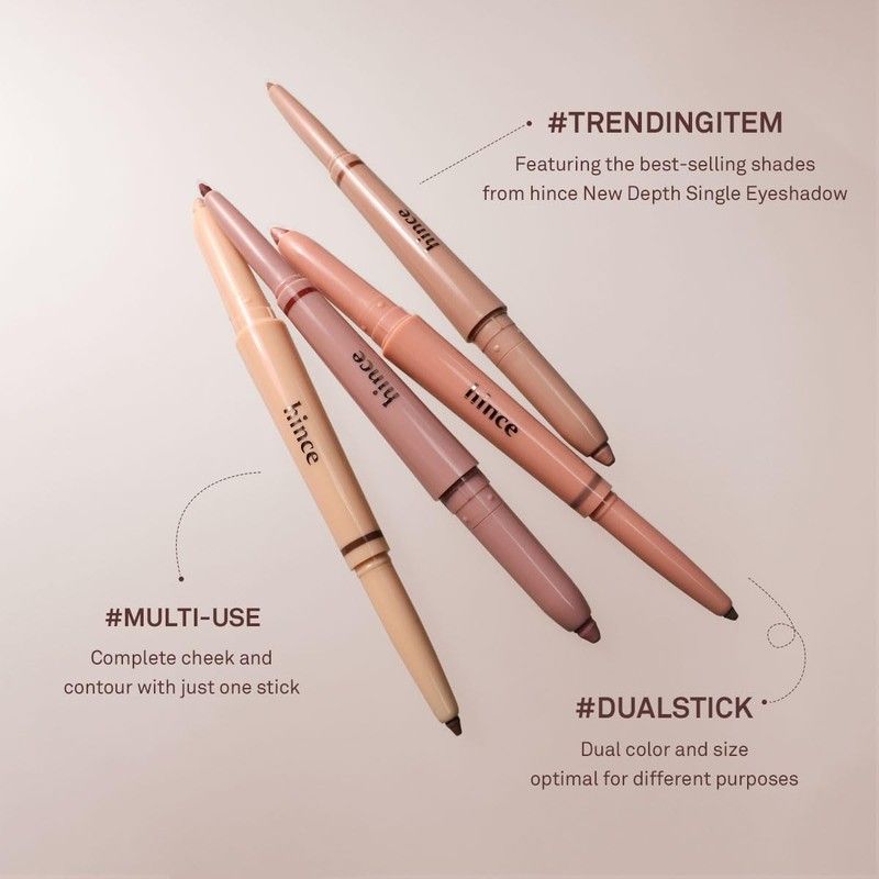 HINCE New Depth Dual Color Stick 04 Cool Shade Liner