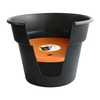 Bloem Ups-A-Daisy Round Planter Insert: 18" - Orange - Durable