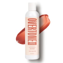 oVertone Acondicionador Diario para El Cuidado Del Cabello - 8Oz Acondicionador Semipermanente para El Cabello Con Manteca de Karité y Aceite de Coco - Previene La Descoloración y Refresca Color - Veg