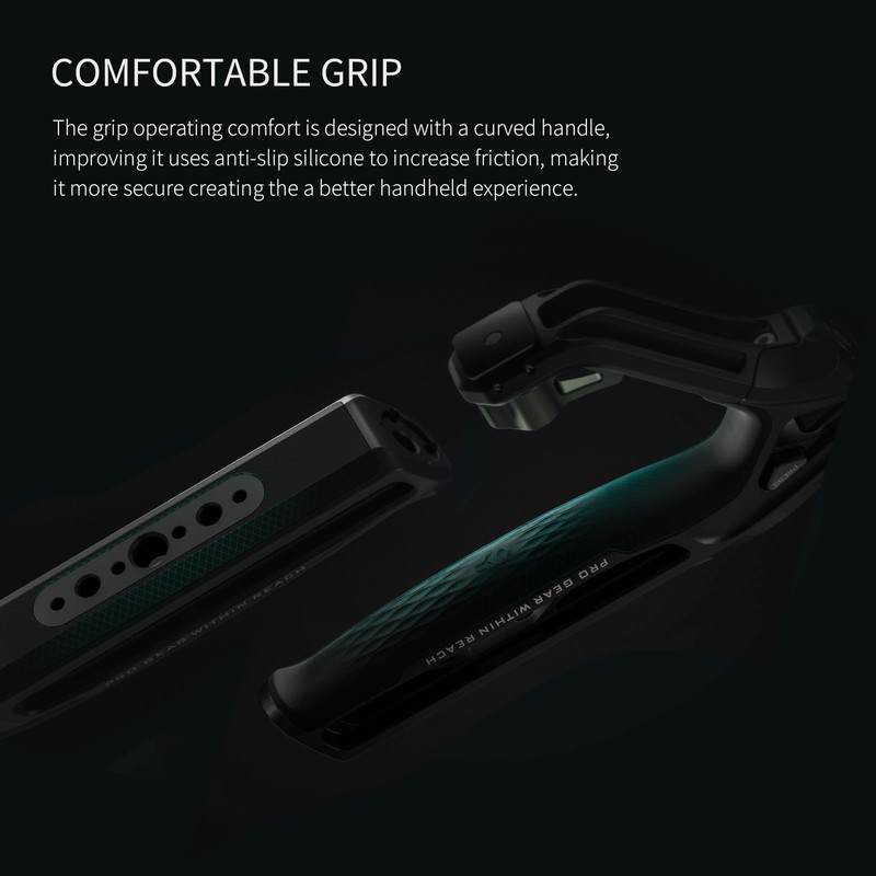 TILTA Xeno Top Handle Dual 1/4″-20 Screw Compatible with Sony