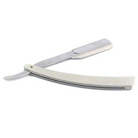 Professional Barber Straight Edge Barber Razors Precise Canada Brand (White Handle Razors)