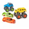 Kid Connection 7-Piece 2 Friction Powered Body Change Monster Truck