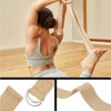 8ft Yoga Strap with Metal D-Ring – Premium Cotton Blend