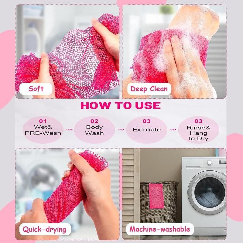 African Exfoliating Net Sponge, Ethically Sourced from Nigeria Bath Sponge,
