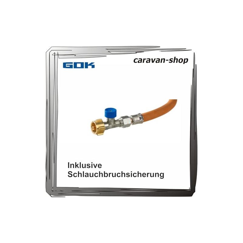 GOK Caramatic ConnectDrive 7188412 High Pressure Hose with Hose Break