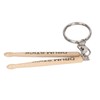 Mini Drum Sticks Keychain Wooden Decoration Accessory Percussion 2 Drumstick