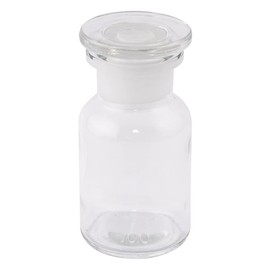 As One 3-9175-02 Wide Mouth Reagent Bottle, White, 3.4 fl oz (100 ml)