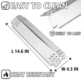 Nexgrill 720-0896B 720-0896C 720-0882A 720-0896 720-0925 720-0896E Grill Parts 5B Stainless Steels Heat Plates