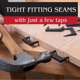 2 inch Wide Pinch Dogs Made from Solid Steel and Textured for Better Holding Power (10 Pack of 2 inch Pinch Dogs)