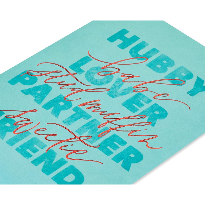 Papyrus Anniversary Card for Husband (So Lucky)
