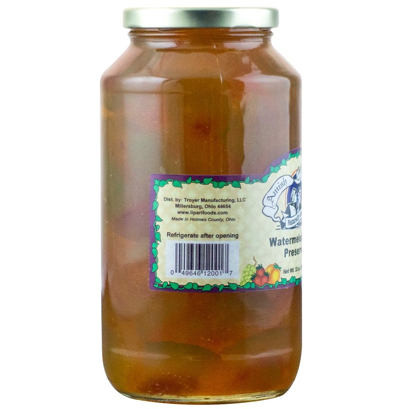 Amish Wedding Sweet Old-Fashioned Watermelon Rind Preserves Pack of 2